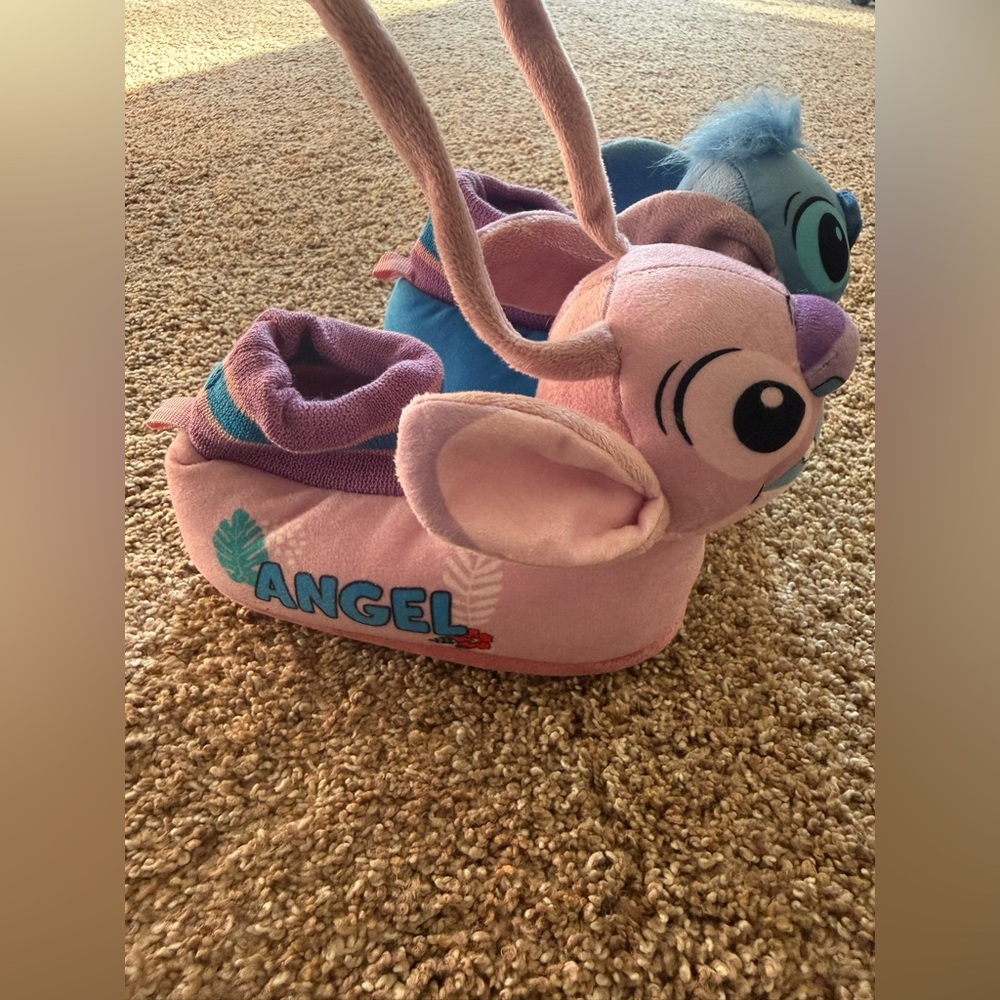 Disney Stitch Plush Toy with Purple and Blue Accents - Picture 2 of 5